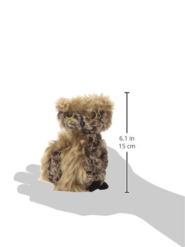 Folkmanis Screech Owl Puppet with Turning Head