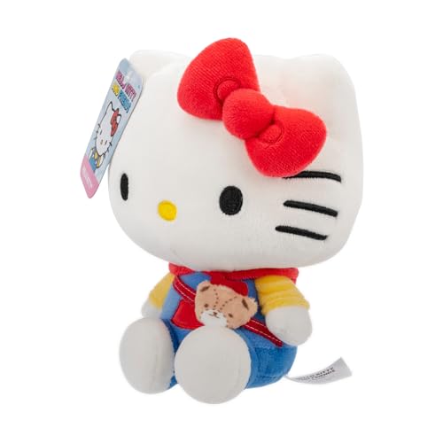 Jazwares Hello Kitty Series 1 Plush - Hoodie Fashion and Bestie Accessory - Officially Licensed Sanrio Hello Kitty and Friends Product from