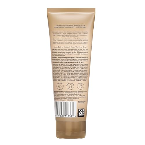 Jergens Natural Glow + Firming Daily Moisturizer Medium to Tan Skin Tones 7.5oz