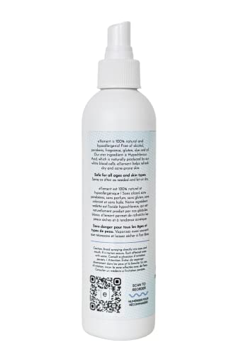 e11ement Hypochlorous Acid Face & Skin Spray – HOCL Toner for Acne-Prone Skin, Eczema, Dry Scalp, Post-Procedure Care, Lash & Hand Cleanser, 8 oz