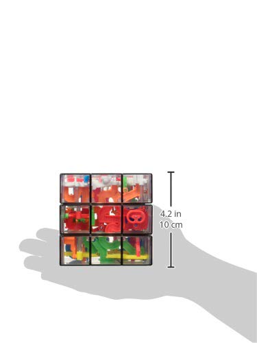 Rubik’s Perplexus Fusion 3x3 Gravity 3D Maze Game Brain Teaser Puzzle Ball | Anxiety Relief Items Cool Stuff | Sensory Toys for Adults & Kids Ages 8+