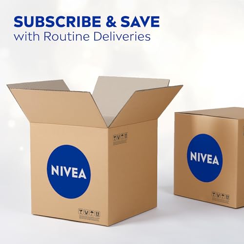 NIVEA Soft Moisturizing Cream 2.6oz, Lightweight Face, Body & Hand Cream with Jojoba Oil & Vitamin E, Pack of 3