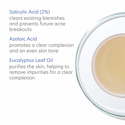 PCA SKIN Blemish Control Acne Cleanser Bar with 2% Salicylic Acid, Acne Wash for Face and Body, 3.2 fl oz Jar