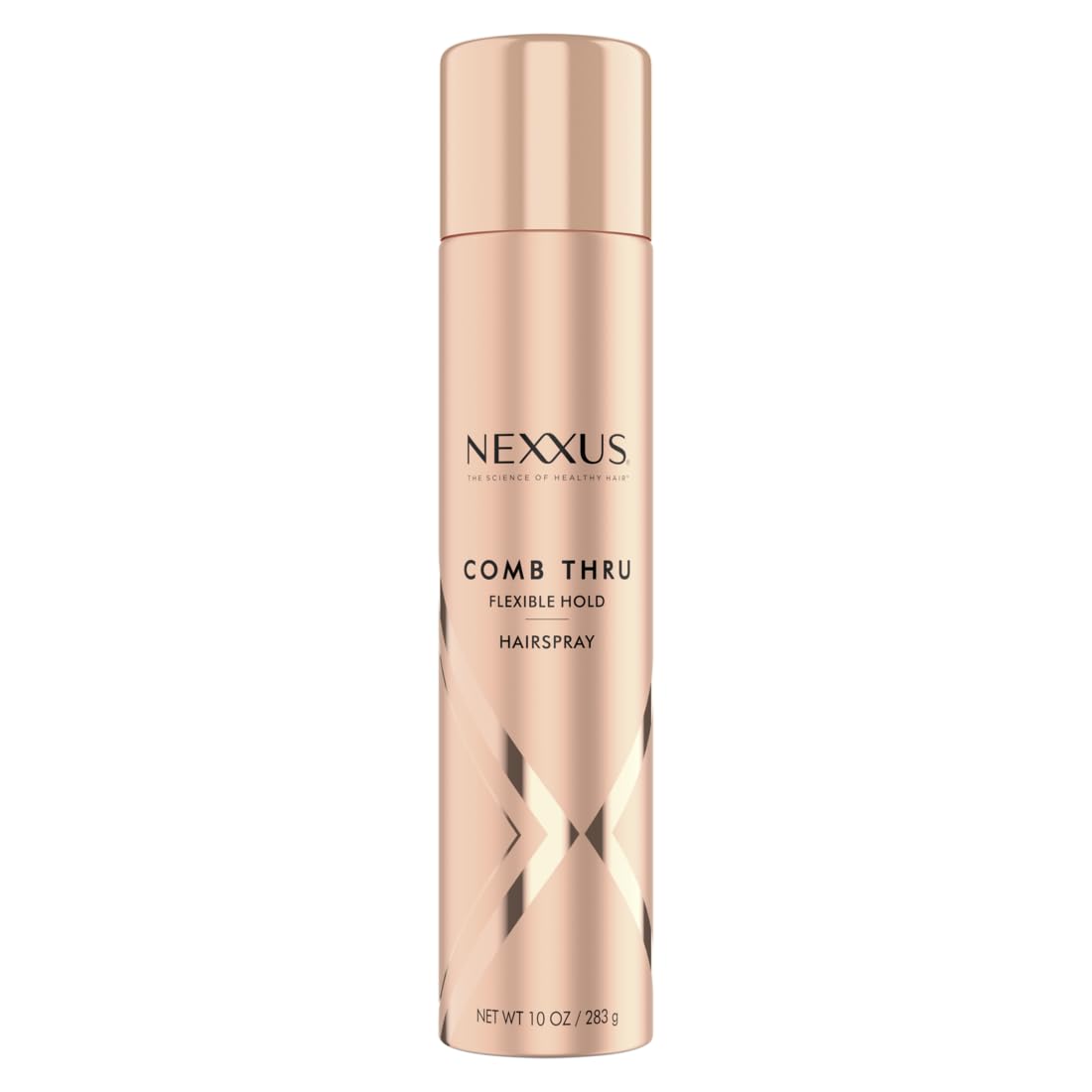 Nexxus Comb Thru Flexible Hold Hair Spray, Brushable Finish, 72H Humidity Shield, 10 oz