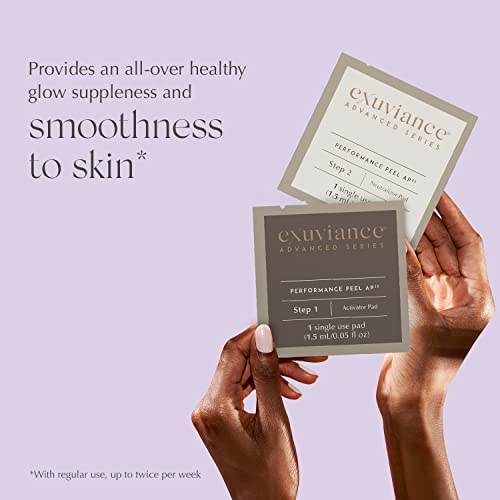 EXUVIANCE Performance Peel AP25 At-Home Chemical Peel with Glycolic, Mandelic and Polyhydroxy Acids, 13 ct.