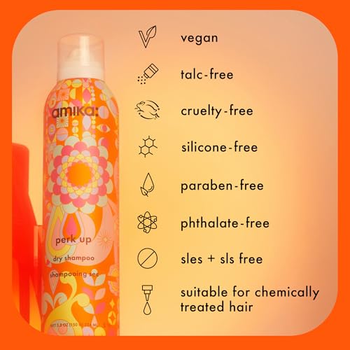 amika Perk Up Dry Shampoo, 5.3 oz. (Pack of 1)