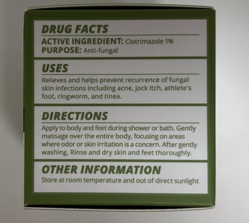 Roycederm Tea Tree Antifungal & Antibacterial Soap for Face & Body – Acne, Ringworm, Athlete’s Foot, Jock Itch, Folliculitis (1 Pack)