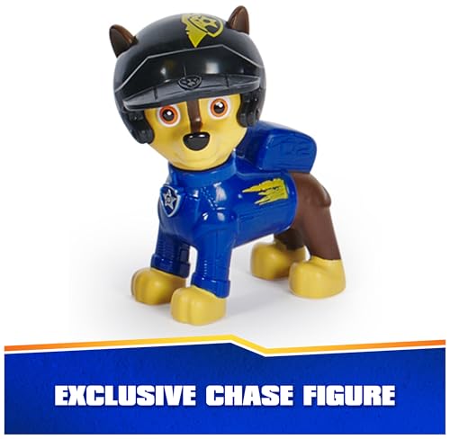 Paw Patrol: Rescue Wheels Chase’s Power Haulin’ Cruiser, Toy Truck with Launcher, Motorized Winch, Lights & Sounds, Kids Toys for Boys & Girls Ages 3+
