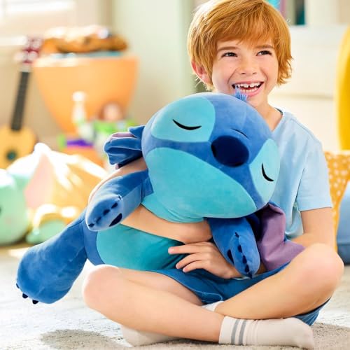 Disney Store Official Cuddleez Plush - Stitch - Big Plush - Super Soft & Huggable Toy for Fans & Kids of All Ages - Perfect Collectible Gift, Plushy