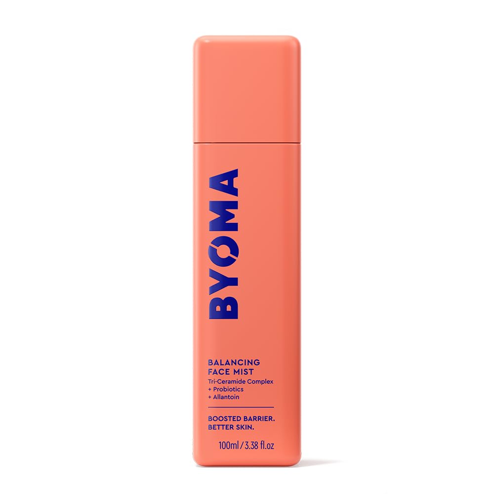 BYOMA Balancing Face Mist – pH-Balanced, Alcohol-Free Toner with Ceramides, Probiotics & Allantoin to Soothe, Refresh & Hydrate, 3.38 fl. oz