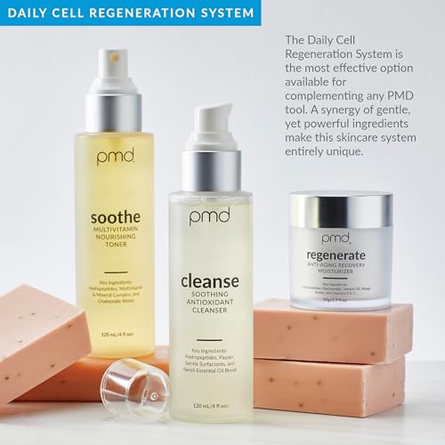 PMD Personal Microderm Elite Pro – At-Home Microdermabrasion Kit for Face & Body with Exfoliating Crystals, Vacuum Suction & 3 Speeds