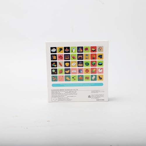 beiens High Contrast Baby Flashcards, 80pcs 160 Pages, Black & White + Color, Visual Stimulation Learning Cards for 0-36 Months