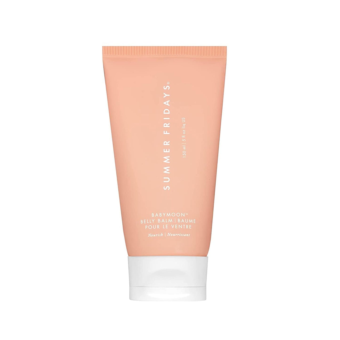 Summer Fridays Babymoon Belly Balm – 5 fl oz Nourishing Moisturizer with Calendula & Vitamin E for Stretch Marks & Dry Skin