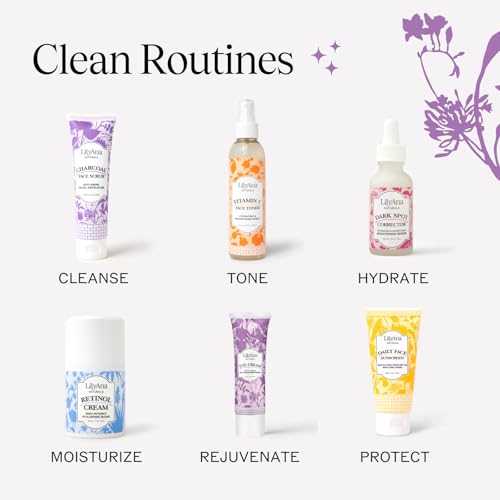 LilyAna Naturals Eye Cream for Dark Circles, Puffiness & Wrinkles, Anti-Aging, Hydrating for Sensitive Skin, 1.7 oz, Made in USA