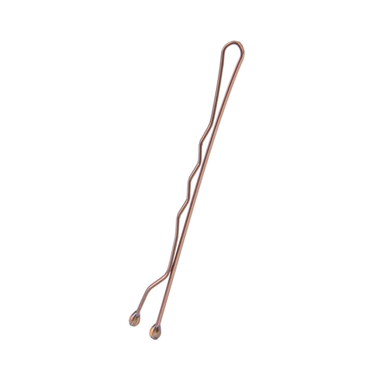 Amazon Basics Bobby Pins, Browth Hair Pins for all Hair types, 48 Count