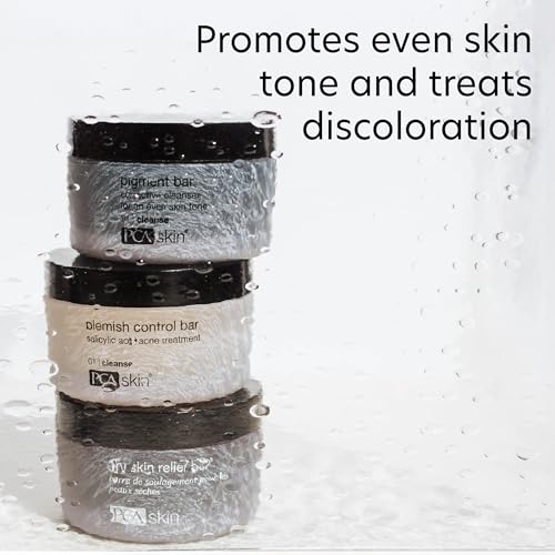 PCA SKIN Pigment Bar, Hyperpigmentation Soap for Dark Spots, Formulated with Azelaic Acid and Kojic Acid, 3.2 fl oz Jar