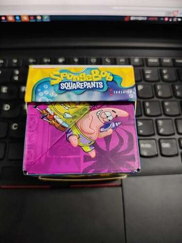 SHASHIBO Spongebob Squarepants Shape Shifting Magnetic Fidget Cube – STEM Toy That Transforms into 70+ Shapes, Beach Buddies Edition