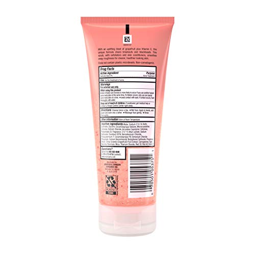 Neutrogena Oil-Free Pink Grapefruit Acne Face Wash with Vitamin C & 2% Salicylic Acid, Gentle Foaming Scrub for Breakouts, 6.7 fl. oz