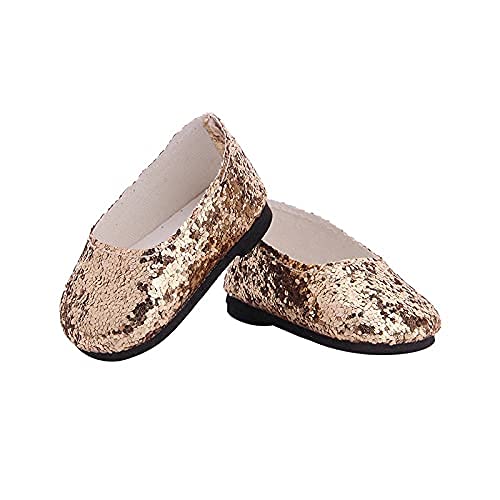 yijing Doll Accessories,Six Pair 18 Inch America Doll's Shoes,Suitable for 18 inch Doll（More Than 3 Months）