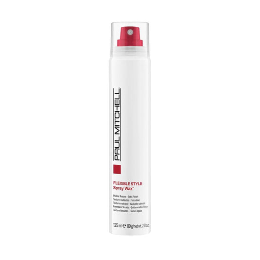 Paul Mitchell Spray Wax, Pliable Texture, Satin Finish, For All Hair Types, Especially Fine to Medium, 2.8 oz