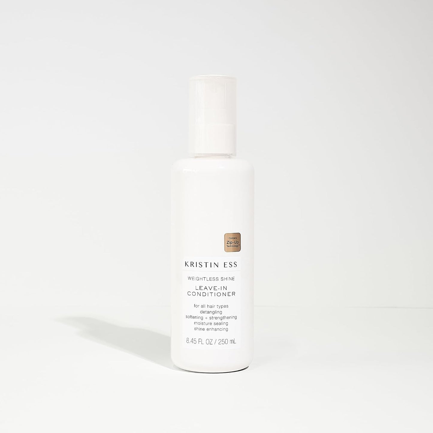 Kristin Ess Hydrating Leave-In Conditioner Spray | Lightweight Anti-Frizz Detangler | Strength & Shine | Castor Oil Moisture Repair | Sulfate-Free, Color-Safe