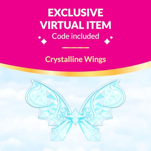 Royale High 3” Ice Fairy Fashion Doll - 1 Figure with 9 Fashion Accessories - Virtual Item Code Included - Series 2 - Ages 5+