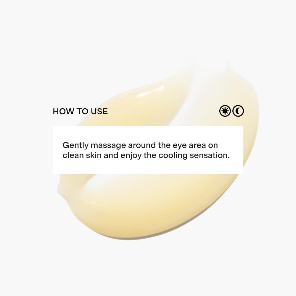 CLEARSTEM BRIGHTEYES Eye Gel & Lip Renewal - Cooling, Nourishing, Stem Cells, Peptides, Collagen, Aloe Vera - Gluten Free, 0.6 fl oz