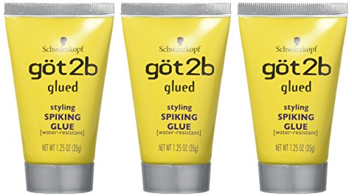 Schwarzkopf got2b Glued Styling Spiking Glue 1.25 oz (Pack of 3)