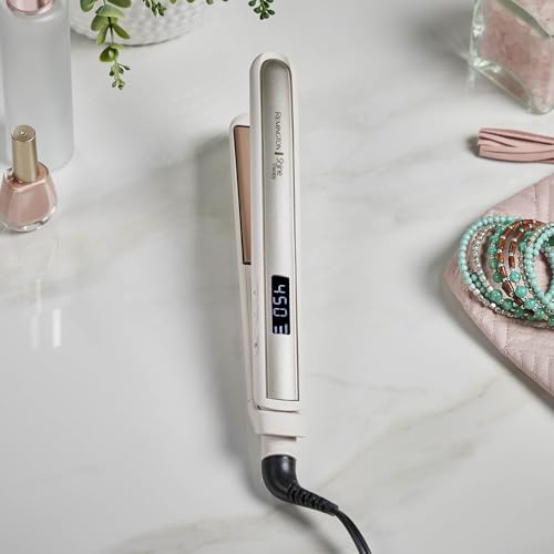 Remington Shine Therapy 1" Hair Straightener with Argan Oil & Keratin | Ceramic Flat Iron for Smooth, Shiny, Frizz-Free Hair, Professional Styling Tool