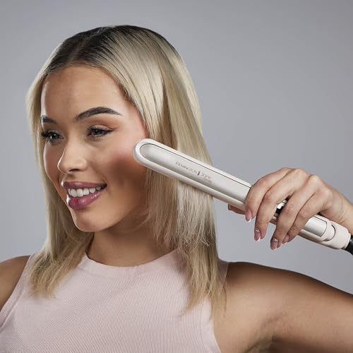 Remington Shine Therapy 1" Hair Straightener with Argan Oil & Keratin | Ceramic Flat Iron for Smooth, Shiny, Frizz-Free Hair, Professional Styling Tool