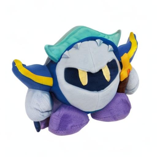Sanei Kirby Adventure Series All Star Collection Meta Knight 5.5" Plush