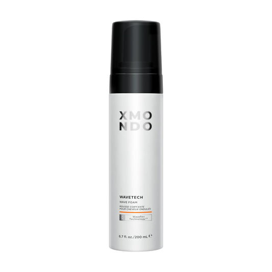 XMONDO Hair Wavetech Wave Foam | Vegan Styling Mousse with Pro-Vitamin B5 | Hydrates, Defines Waves & Fights Frizz | 6.7 Fl Oz