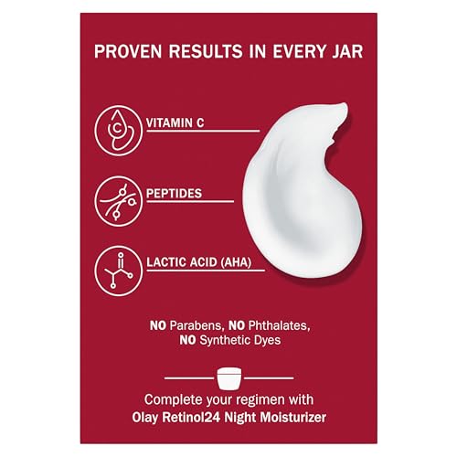 Olay Vitamin C MAX Face Moisturizer - Brightening, Hydrating, Evens Skin Tone, Reduces Dark Spots & Hyperpigmentation, 1.7 oz