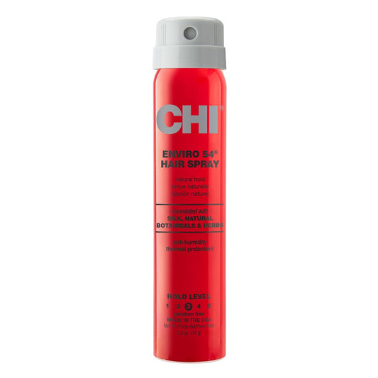 CHI Enviro 54 Hairspray, Firm Hold, Lightweight Spray to Finish & Secure Hairstyles, Sulfate & Paraben-Free, 2.6 Oz