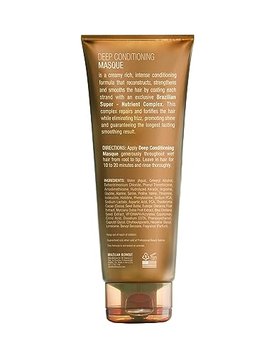 Brazilian Blowout Deep Conditioning Masque,8 Fl Oz (Pack of 1)