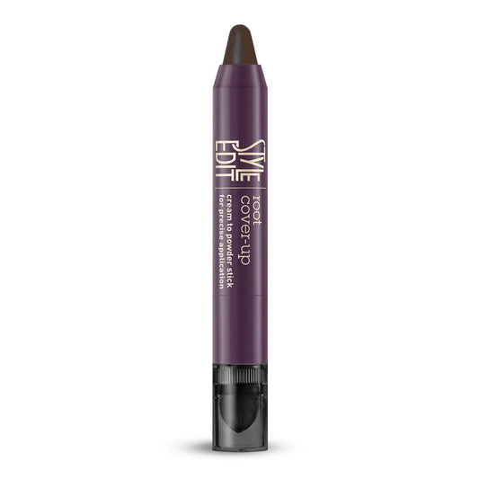 Style Edit Root Touch Up Stick - Instant Concealer for Grays and Roots (Dark Brown)