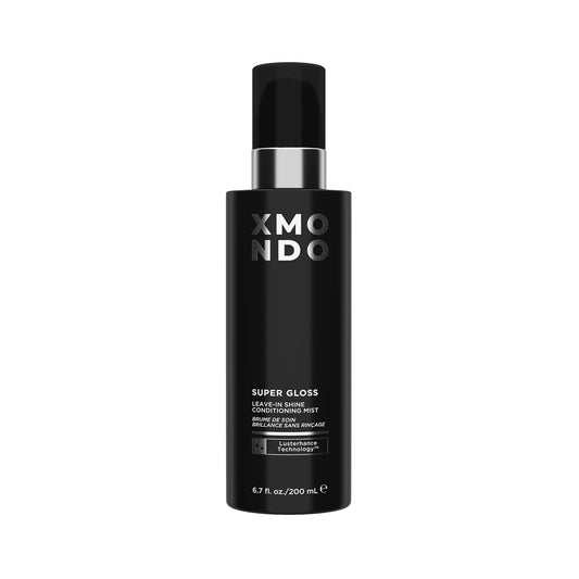 XMONDO Hair Super Gloss Leave-In Conditioning Mist | Weightless Shine & Frizz-Free Finish | Hydrates, Protects from Heat & UV Damage