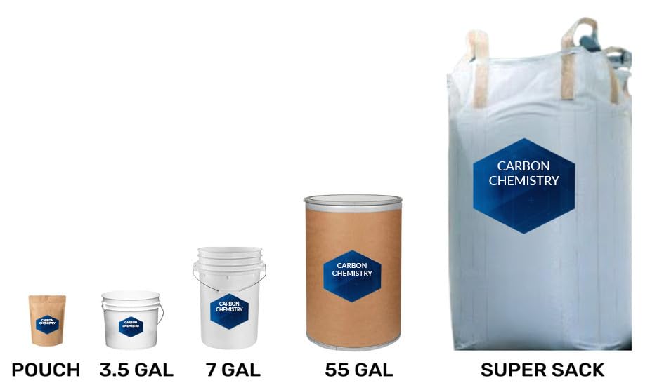 Carbon Chemistry B-80 Bleaching and Decolorizing Bentonite Clay (Various Sizes) - USAlab