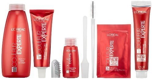 L'Oreal Paris Couleur Experte 2-Step Home Hair Color and Highlights Kit, French Éclair