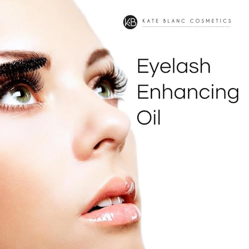 Kate Blanc Organic Castor Oil 2oz | 100% Pure, Cold Pressed & Hexane-Free | Hair Growth, Lash & Brow Serum for Thicker Eyelashes & Eyebrows