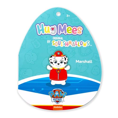 Squishmallows Original Paw Patrol 10in Marshall HugMees – Ultrasoft Official Jazwares Plush (Medium-Sized)