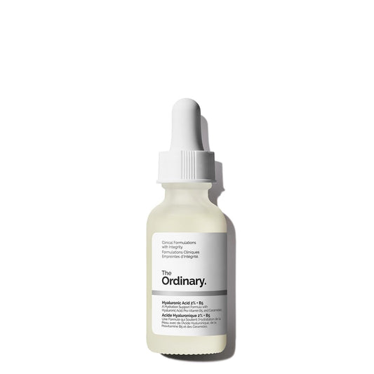 The Ordinary Hyaluronic Acid 2% + B5 (with Ceramides), Multi-Depth Hydration Serum for Plumper, Smoother Skin, 1 Fl Oz
