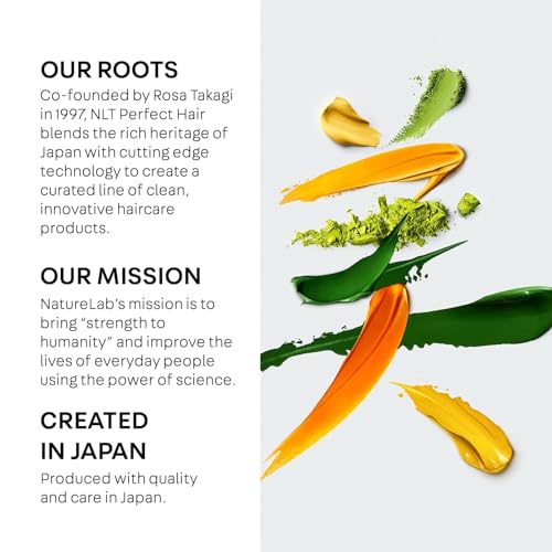 NatureLab.TOKYO Perfect Clean Scalp Scrub & Shampoo – 2-in-1 Clarifying Cleanser with Sugar Crystals, Probiotic Sake Water & Hyaluronic Acid, 8.1 oz