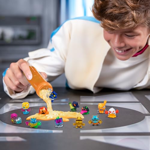 MrBeast Lab Swarms Series 2 Atomic 12-Pack – Shake & Reveal 2 of 12 Micro Beasts, 1-inch Collectible Figures, 85+ to Collect