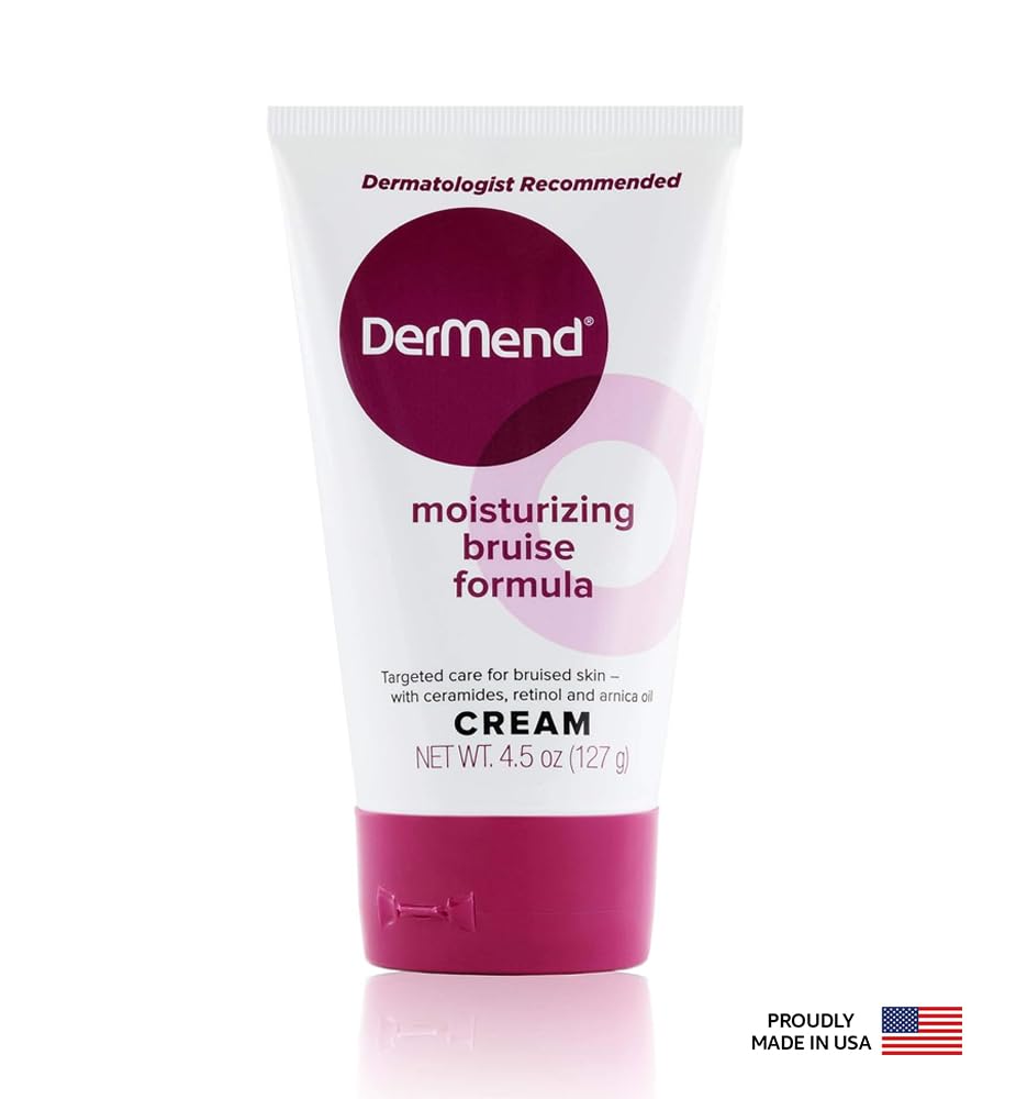 Dermend Arnica Bruise Cream with Vitamin K - Moisturizer for Bruising on Arms, Legs & Hands - 4.5 Oz