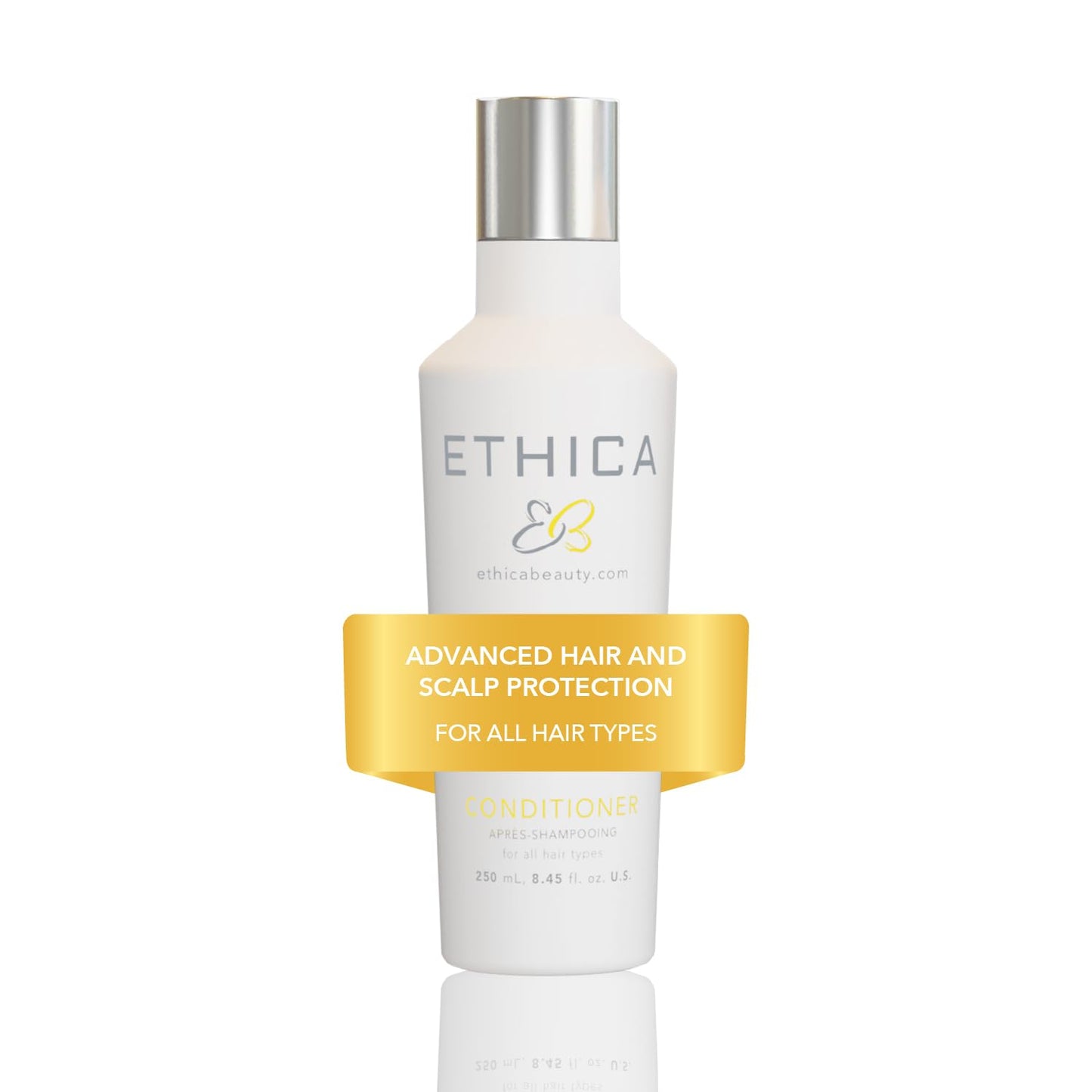 Ethica Beauty Professional Conditioner – Deep Conditioning, Volumizing & Hydrating Formula for Strong, Healthy Hair & Scalp, Promotes Growth, 8.45 oz