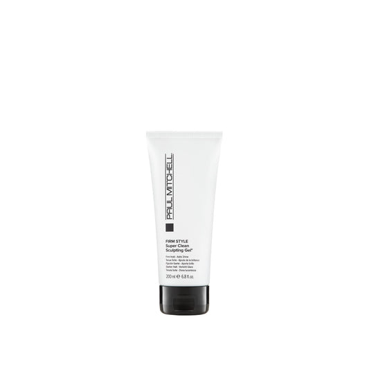 Paul Mitchell Super Clean Sculpting Gel, Firm Hold, High Shine Finish Hair Gel, For All Hair Types, 6.8 fl oz