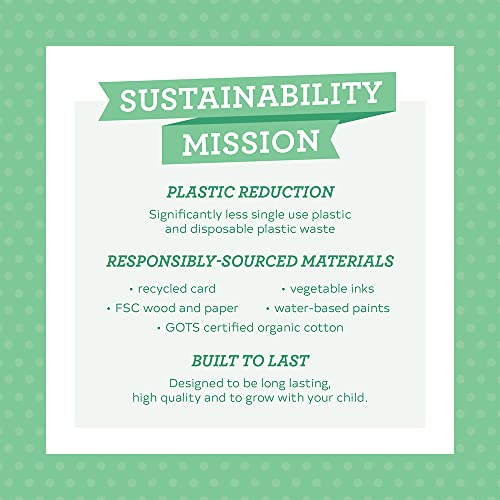 Petit Collage Floor Puzzle Construction Site 24 Pieces | Large Puzzle for Kids | Completed Puzzle 18" x 24" | Great Gift for Kids 3+