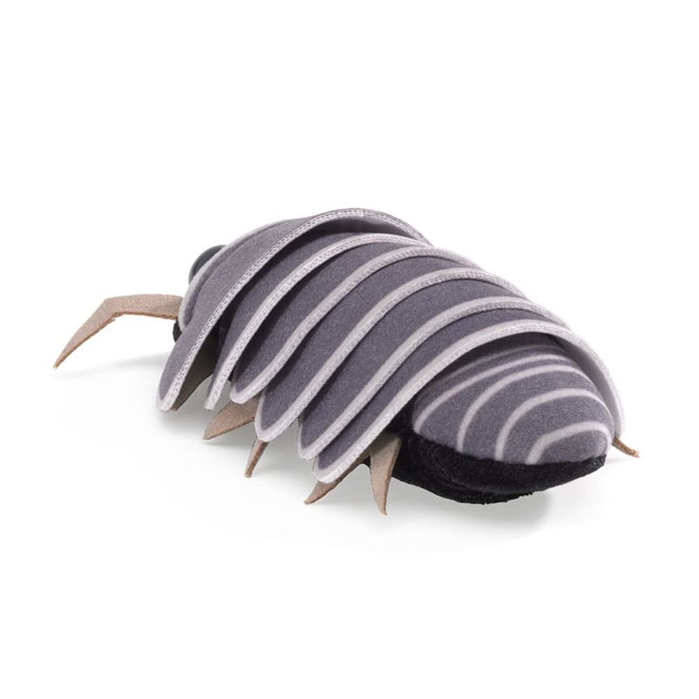 Folkmanis Mini Roly Poly Finger Puppet, Gray