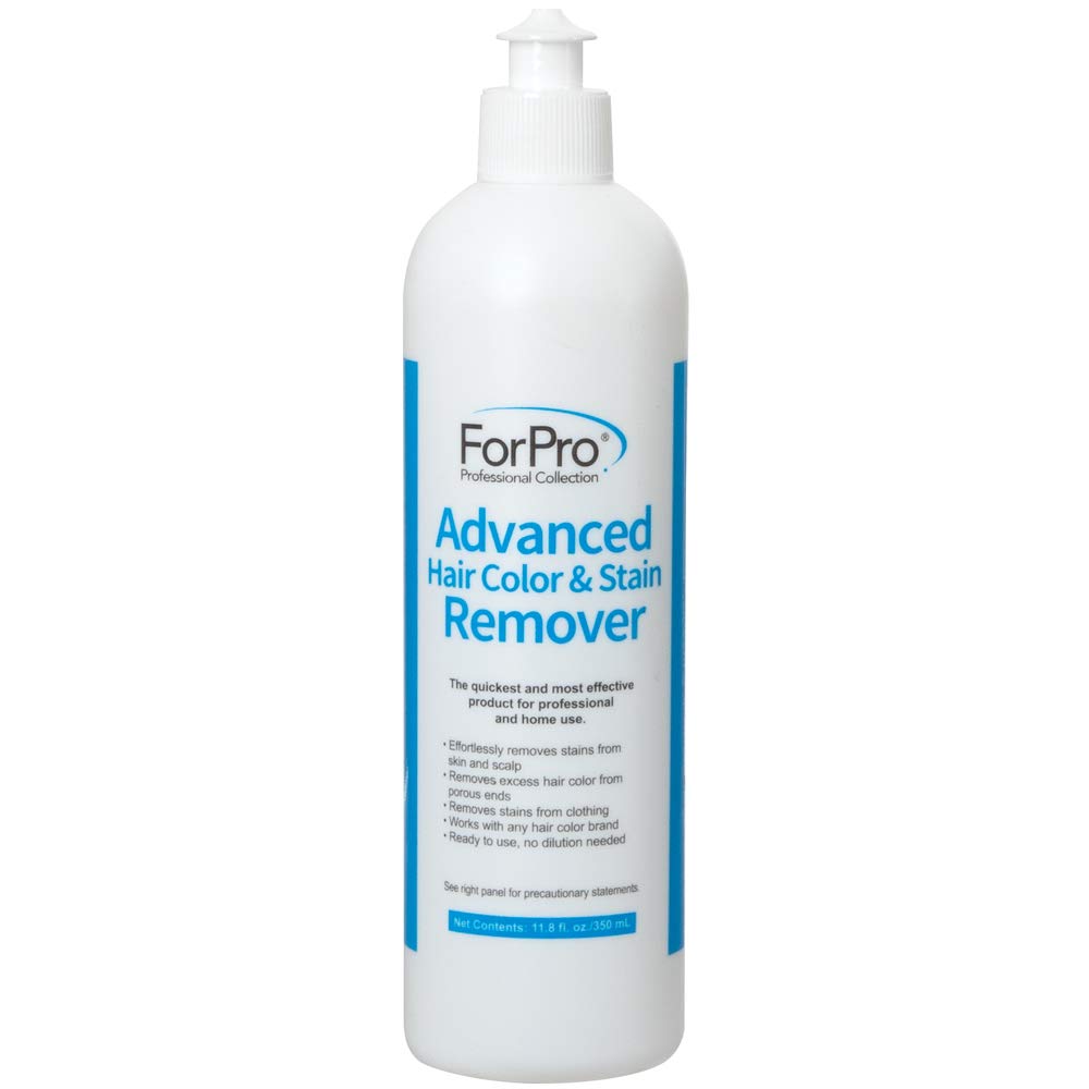 ForPro Professional Collection Advanced Hair Color and Stain Remover, for Skin, Scalp and Clothing, 11.8 Ounces